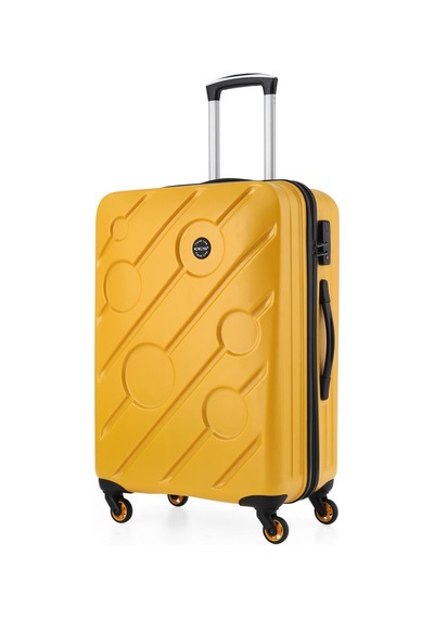 Ççs 5208 3 Lü Abs Valiz Seti-sarı Sarı