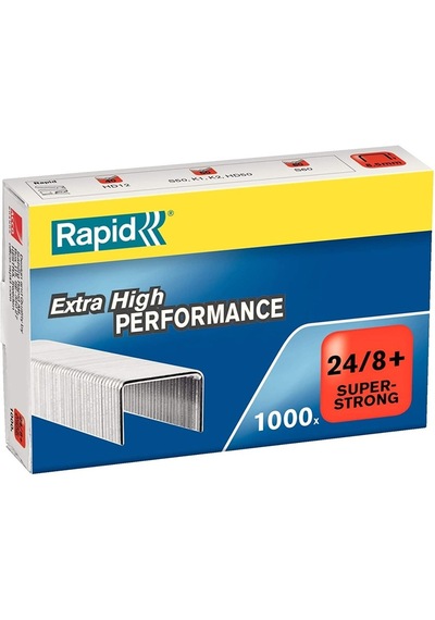 Rapid 24/8mm Strong Zımba Teli 1000 Li 24858500- 6 Adet