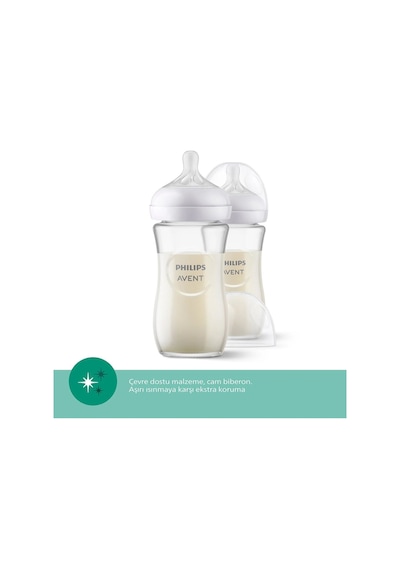 Doğal Tepkili Natural Response Cam Biberon 240ml 1+ Ay