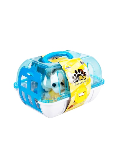 Peluş Köpek Veteriner Seti Çantalı