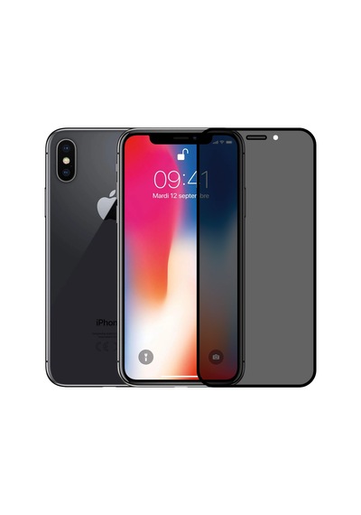 Safeus Tam Kaplayan Hayalet Parmak İzi Bırakmayan Safir Ekran Koruyucu Cam , Apple Uyumlu iPhone X İle