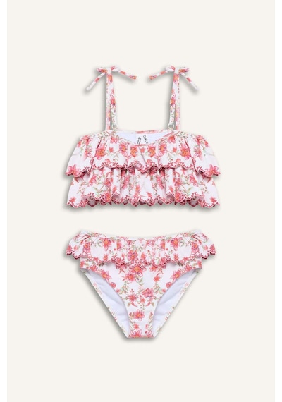 Defacto Floral 2li Bikini Kız Çocuk G5763a826hspn1 Pembe-pn1