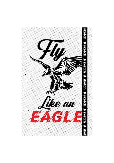 Fly Like an Eagle - Özel Tasarım Defter (Kalem Tutacağı Hediyeli)