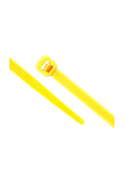 360x4,80mm Kablo Bağı Cırt Kelepçe Sarı 300 Adet