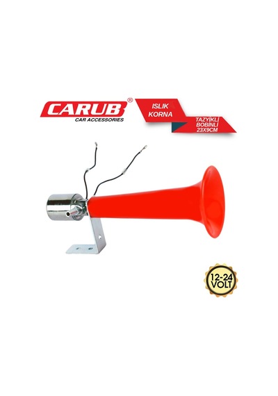 Carub Korna Islık Tazyikli Bobinli 12/24v