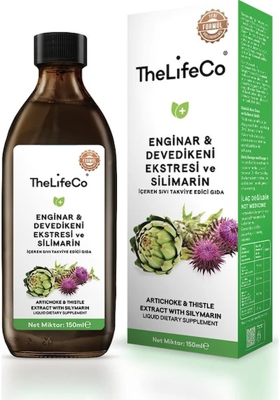 TheLifeCo Enginar & Devedikeni Ekstraktı 150 ML