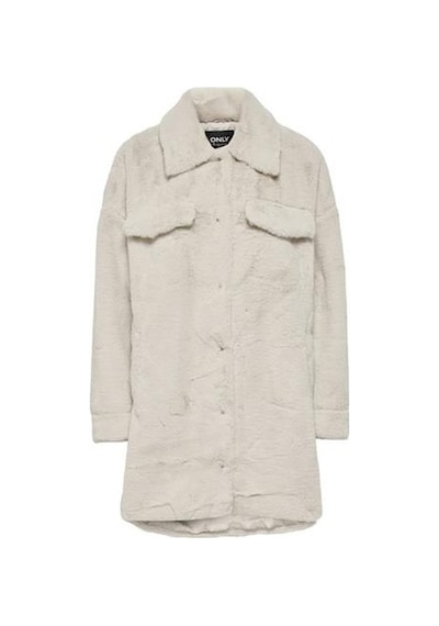 Only Onlvıda Fur Shacket Otw Bej 001