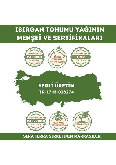 Isırgan Tohumu Yağı 10 Ml %100 Saf Diğer
