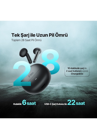 Ttec 2KM162S Airbeat Pro Max Bluetooth 5.3 Kulak İçi Kulaklık