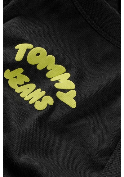 Tommy Jeans Kadın Tişört Dw0dw22280 Siyah