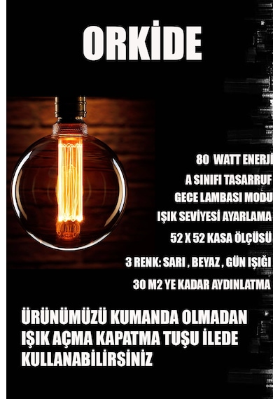 Fuzon 3 Renk Kumandalı Plafonyer Krom Led Avize Modern Orkide Led Avize