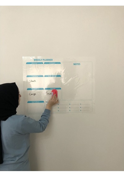 Weekly Planner Haftalık Planlayıcı Takvim Yazı Tahtası Akıllı Kağ