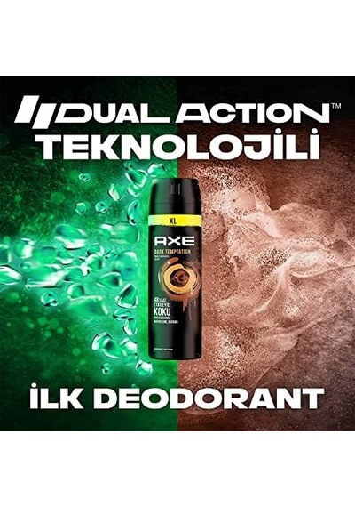 Erkek Deodorant & Bodyspray Dark Temptation 48 Saat Etkileyici Koku 200 Ml
