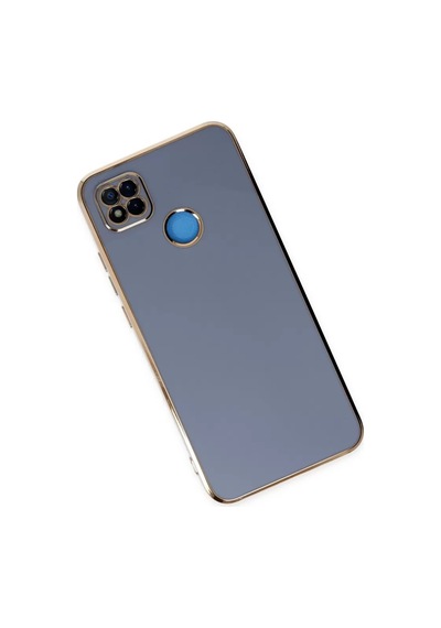 Newface Xiaomi Redmi 9c Kılıf Volet Silikon - Mavi