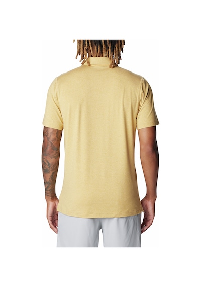 Columbia Tech Trail Erkek Kısa Kollu Polo T-shirt Ao2933 A.gri Açık Gri