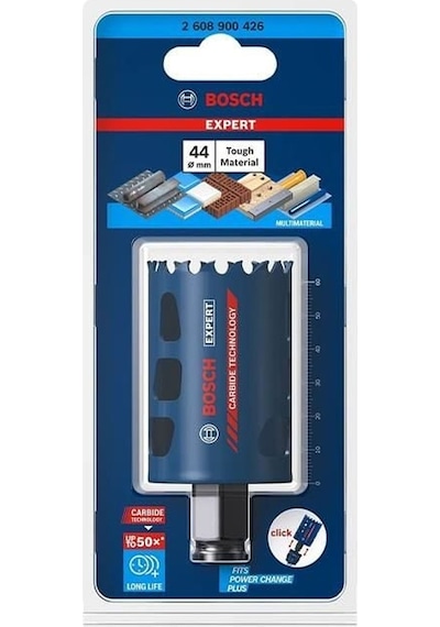 Bosch Expert Tough Material Delik Açma Testeresi 44 x 60 mm -2608900426