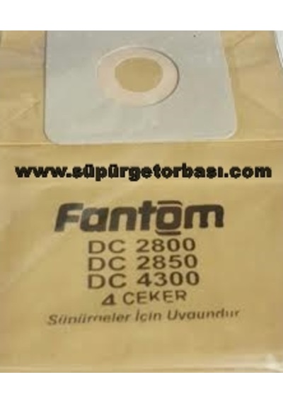 Fantom Dc 4300 Süpürge Toz Torbası