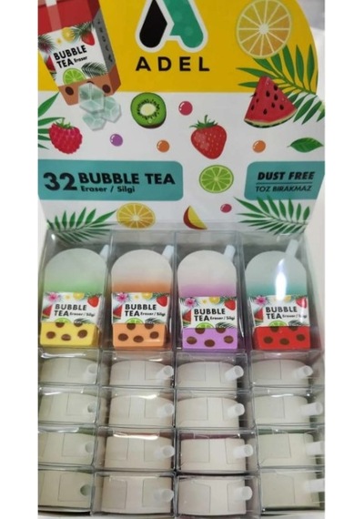 Bubble Tea Toz Bırakmaz Dust Free Silgi 1 Adet Silgi