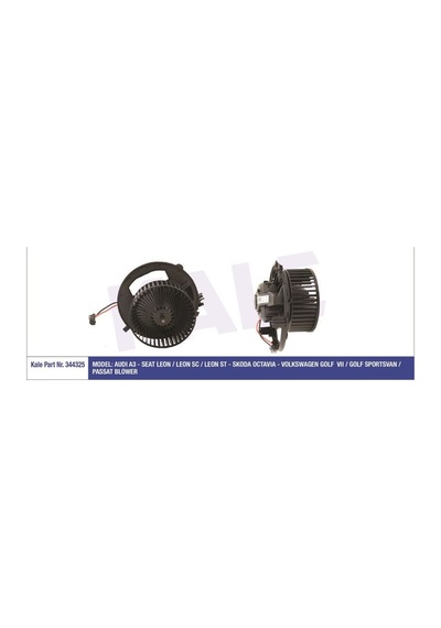 Kale 344325 Kalorifer Motoru Golf Vii Sportsvan 14- Passat B8 14- 539656727