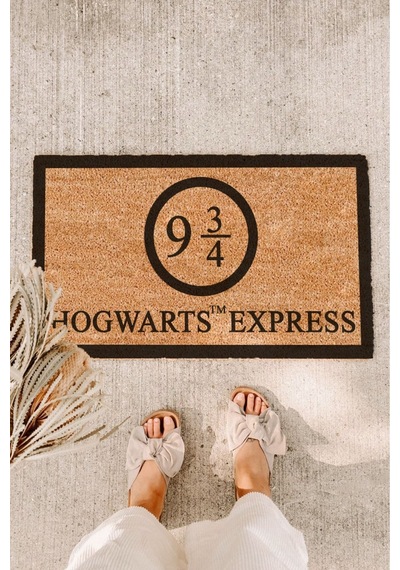 Hogwarts Express Çerçeveli Harry Potter Koko Kapı Önü Paspası Tek Renk