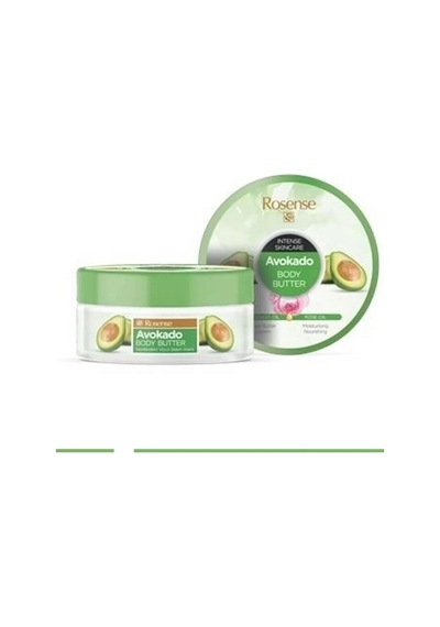 Rosense Bady Butter Vücut Bakım Krem Avakado-gül 150ml