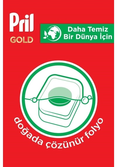 Pril Gold 45 Yıkama Bulaşık Makinesi Deterjanı Tableti