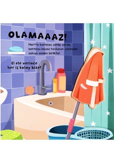 Merhaba Eşyalarım - Cırt Cırtlı Hikaye Kitabı - Asiye Aslı Aslaner - Sincap Kitap