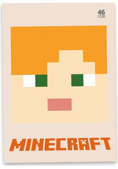 Panini Minecraft Trading Kart - 4 Paket