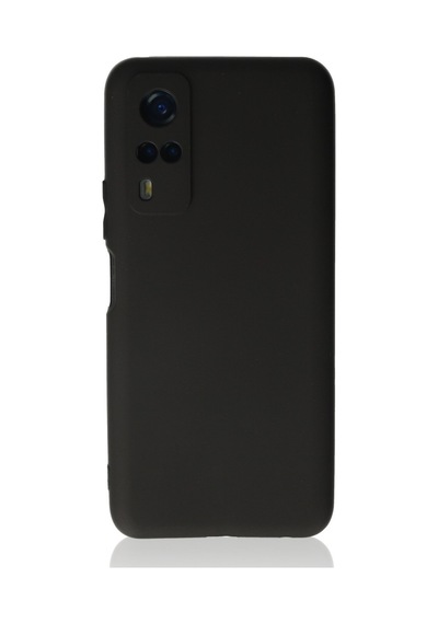 Vivo Y53s Uyumlu Kılıf First Silikon - Siyah