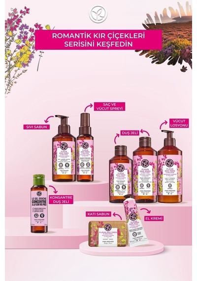 Yves Rocher Vücut Losyonu -nemlendirici Besleyici Romantik Kır Çiçekleri- Vegan-390ml