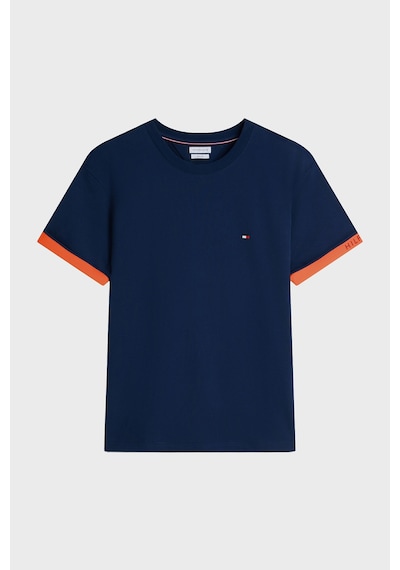 Tommy Hilfiger Pamuklu Regular Fit Bisiklet Yaka T Shirt Erkek T Shirt Mw0mw43203 Dcc Lacivert