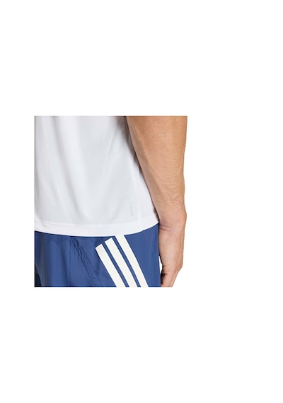 Adidas Run Ess Tee M Erkek Koşu Tişörtü Kb5960 Beyaz Beyaz
