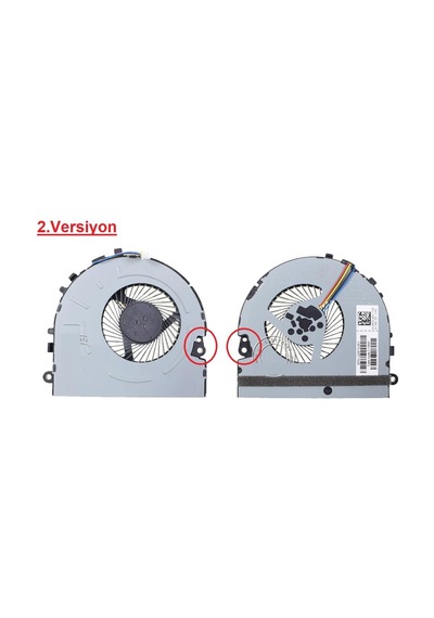 Hp 15-da 15-db 15-dr 15-ds 15-dx Tpn-c136 Serisi Sps-l20473-001 Notebook Fan Ver.2 Dc28000l6d0 Tıa8 88678069