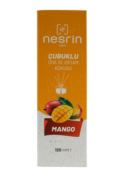 Nesrin 120 Ml Cam Kutulu Bambu Koku Mango - 8690352728213c