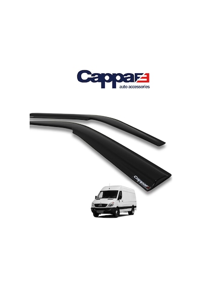 Cappafe Mercedes Sprinter Cam Rüzgarlığı 2 Parça 2006-2014