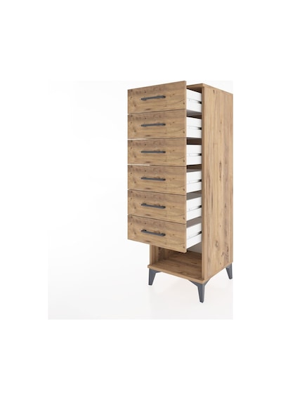 Hyperion Dolap 6 Çekmeceli 44x44x134 Çam-çam Çam Hyperion Dolap 6 Çekmeceli 44x44x134 Çam-çam Çam