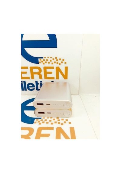 Powerbank 10.000 Mah Şarj Led Ekranlı Beyaz