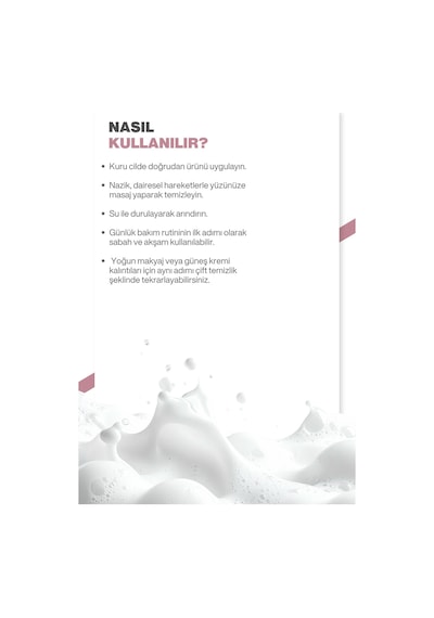 Yüz & Makyaj Temizleme Köpüğü Niacinamide & Calamine İçerikli Siyah Nokta Karşıtı 2025 Ödüllü