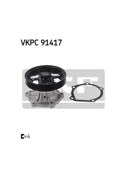 Skf Vkpc91417 Devırdaım Toyota Corolla Kasnaklı 1.3 12v 1988-1998 1e 2e