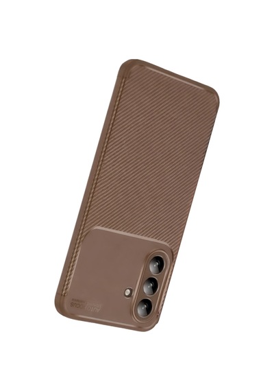 Samsung Galaxy Uyumlu A27 5g Kılıf Karbon Silikon Case Kahverengi