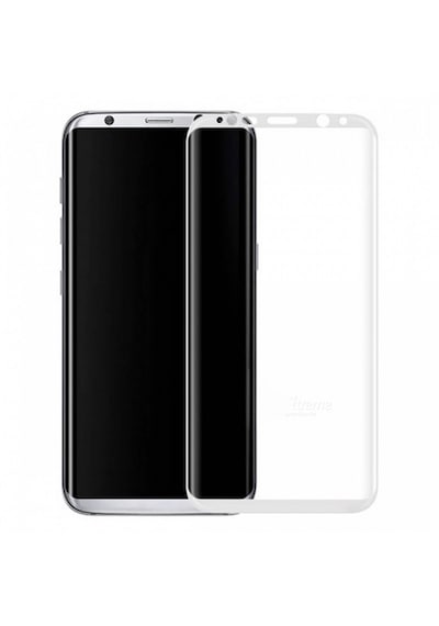 Helt Samsung Galaxy G950 S8 Uyumlu 3d Superglass Full Cam Koruyucu - Beyaz