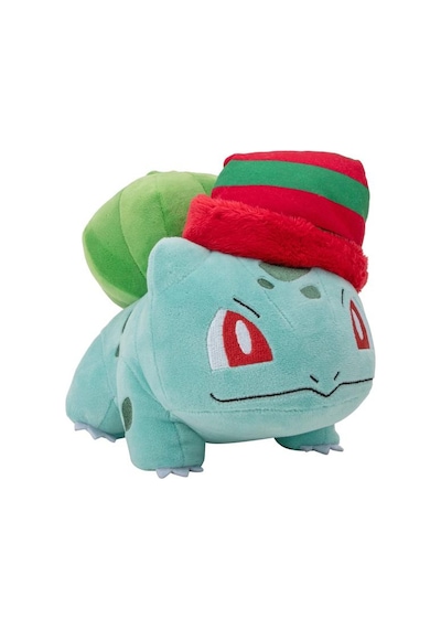 Pokemon Pelüş Figür 20 Cm Yılbaşı Seri Bulbasaur Çok Renkli