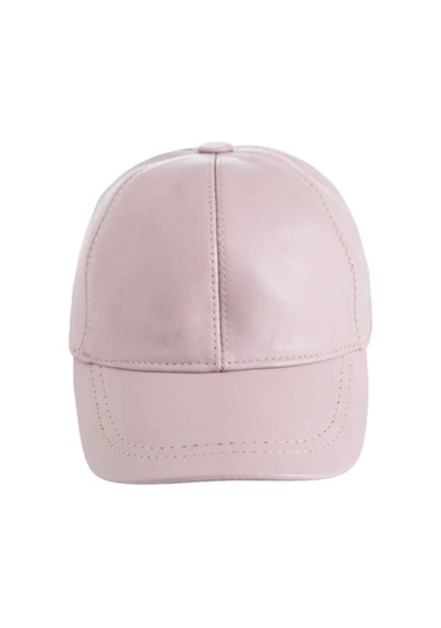 Tezzgelsin Unisex %100 Deri Arkadan Ayarlanabilir Baseball Kep Şapka Lila