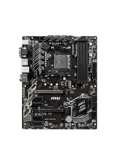 Msı B450-a Pro Max Am4 Ddr4 3466 Oc Vga Dvı Hdmı M.2 Usb3.1 Atx Ananart