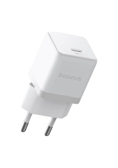 20w Hızlı Şarj Cihazı, Palm 1c Usb-c Duvar Adaptörü, Bct Soğutma Teknolojisi Ve Akıllı Çip Koruması, Kompakt Şarj Başlığı, Beyaz