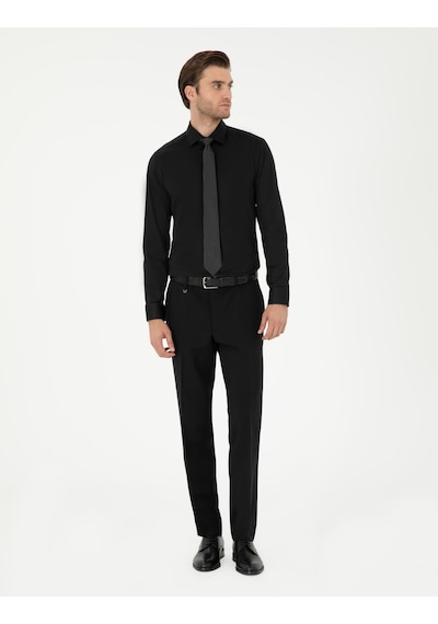 Pierre Cardin Erkek Siyah Gömlek Basic 50292526-vr046 Siyah Pierre Cardin Erkek Siyah Gömlek Basic 50292526-vr046 Siyah