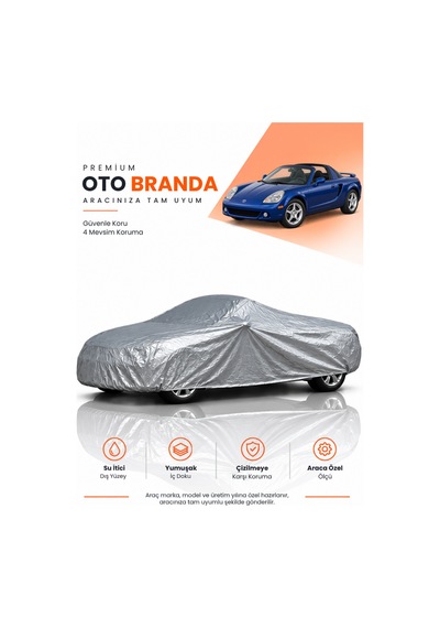 Toyota Mr2 1999-2007 Cabrıo Uyumlu Araba Brandası Oto Branda Araba Örtüsü Araç Çadırı