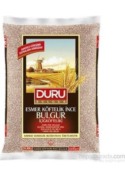DURU ESMER CIG KOFTELIK BULGUR 1 KG