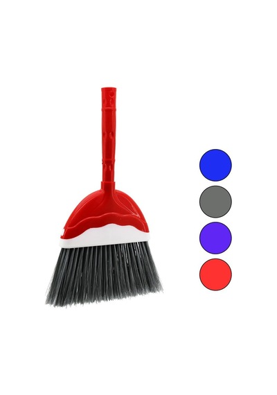 Ekol Fırça Ef-170 Joker No-3 Renkli Plastik Süpürge 31cm Saplı- 32'li Paket Diğer