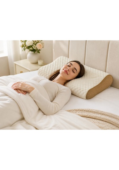 Visco Comfort Plus Neck Yastık Boyun Destekli Çok Renkli